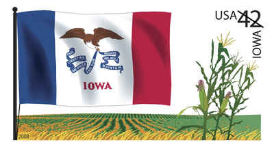 Brief history of Iowa Counties: Flags of Our Nation
