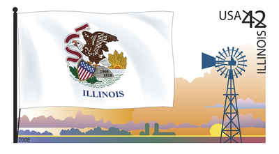 Brief history of Illinois Counties: Flags of Our Nation
