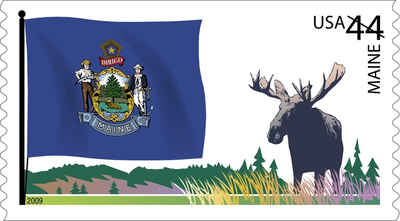 Brief history of Maine Counties: Flags of Our Nation