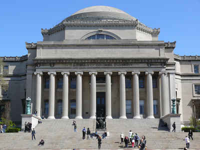 New York Private Colleges and Universities: Columbia University College - Low Memorial Library