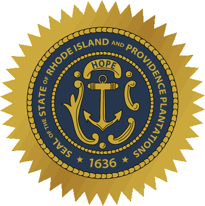 [Coat of arms of Rhode Island]