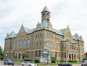 Coles County, Illinois Courthouse