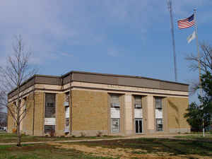 Gallatin County, Illinois Courthouse