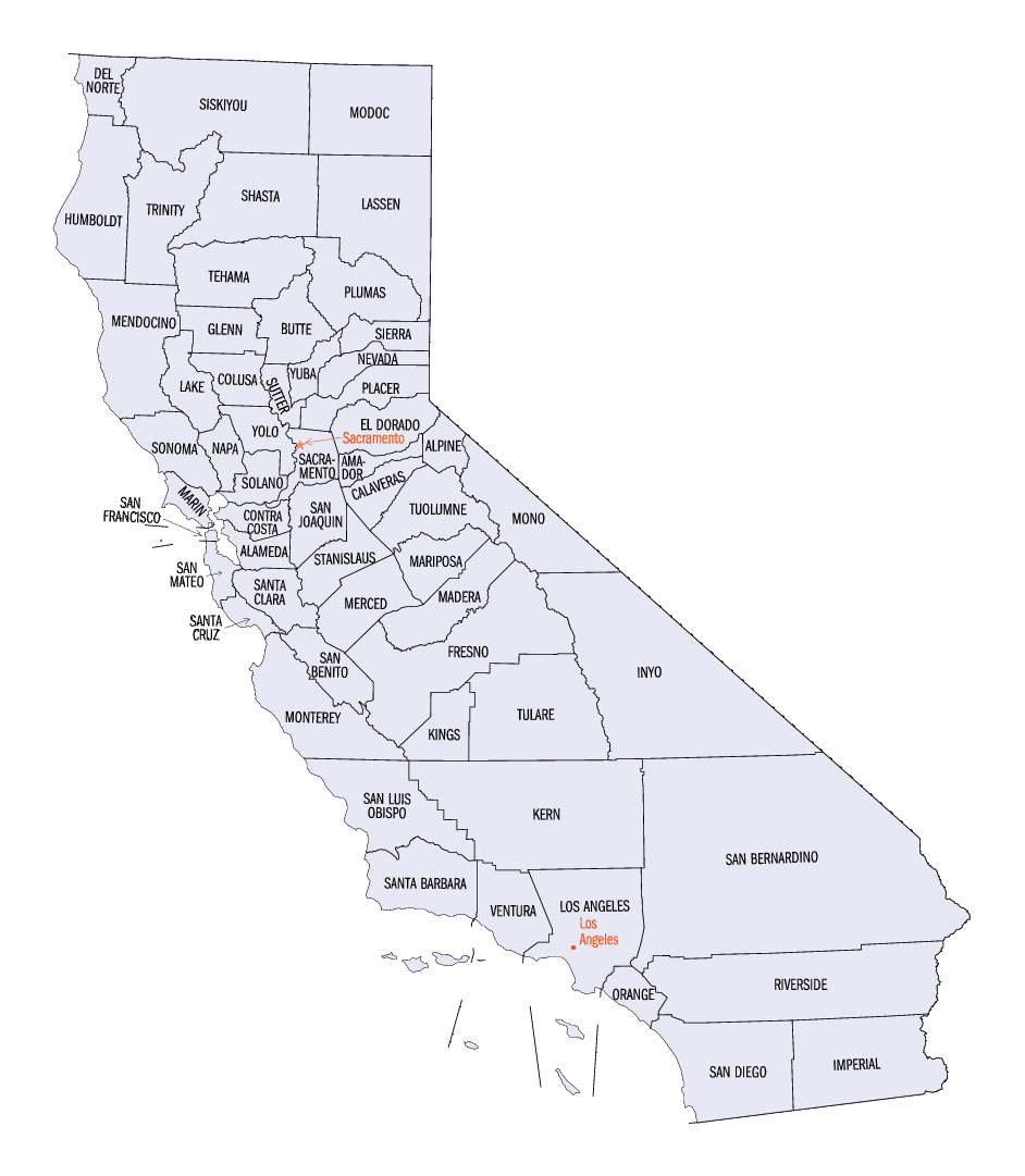 California Counties: History and Information