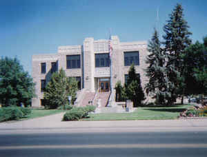 Big Horn County, Montana Courthouse