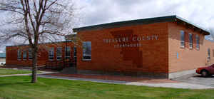 Treasure County, Montana Courthouse