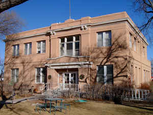 Harding County, New Mexico Courthouse
