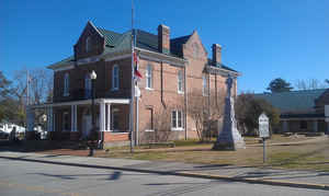Tyrrell County, North Carolina Courthouse