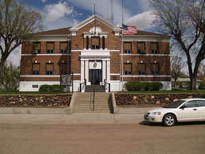 Golden Valley County, North Dakota Courthouse