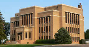 Charles Mix County, South Dakota Courthouse