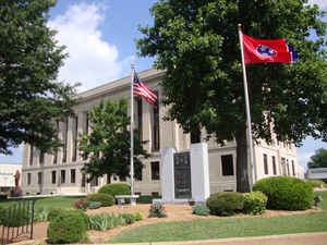 Weakley County, Tennessee Courthouse
