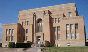 Cottle County, Texas Courthouse