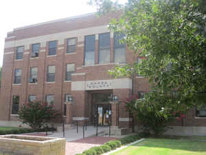 Garza County, Texas Courthouse