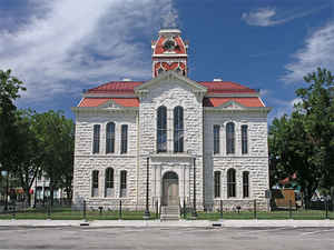 Lampasas County, Texas Courthouse