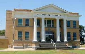 Lipscomb County, Texas Courthouse