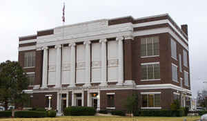Mitchell County, Texas Courthouse
