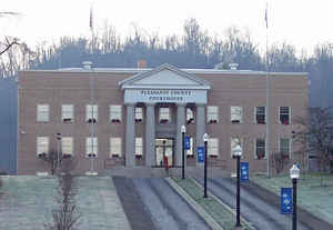 Pleasants County, West Virginia Courthouse