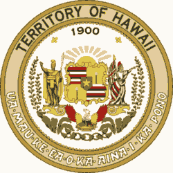 Seal of the Territory of Hawaii 1901