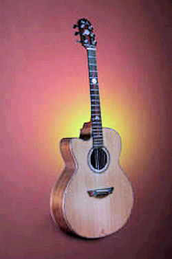 New Mexico State Guitar: New Mexico Sunrise Guitar