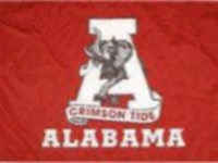 Alabama Crimson Tide Vintage Flag