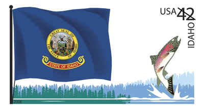 Brief history of Idaho Counties: Flags of Our Nation
