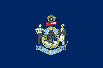 Maine State Flag