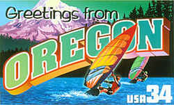 Oregon Famous People: Greeting from Oregon