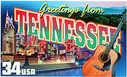 Tennessee Famous People: Greeting from Tennessee