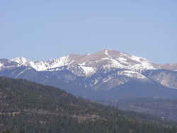 Wheeler Peak: 13,161 feet