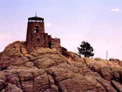 Harney Peak: 7,242 feet