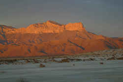 Guadalupe Peak: 8,749 feet