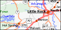 Arkansas State Guide: 50States: StateSymbols: State Map