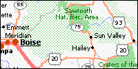 Idaho State Guide: 50States: StateSymbols: State Map