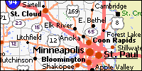 Minnesota State Guide: 50States: StateSymbols: State Map