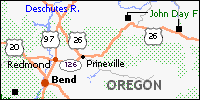  Oregon State Guide: 50States: StateSymbols: State Map