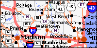  Wisconsin State Guide: 50States: StateSymbols: State Map