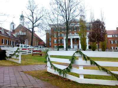 North Carolina Private Colleges and Universities: Salem College - Main Hall