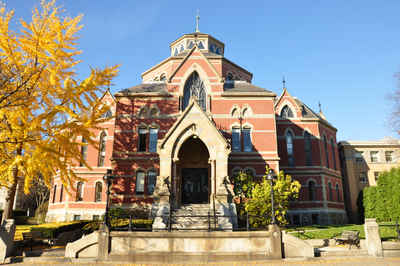 Rhode Island Private Colleges and Universities: Brown University - Robinson Hall (Old Library)
