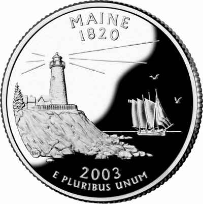 Maine State Quarter