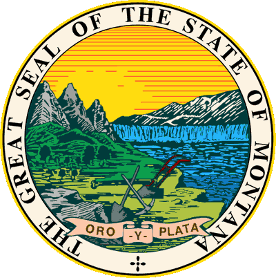 Montanas State Seal, symbol used by the state to authenticate certain documents.