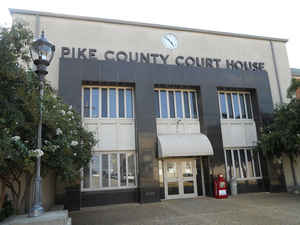 Pike County, Alabama Courthouse