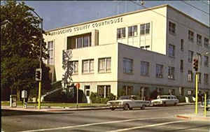 Mendocino County, Califronia Courthouse