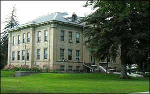 Saguache County, Colorado Courthouse