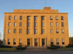 Alexander County, Illinois Courthouse