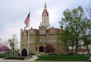 Pike County, Illinois Courthouse