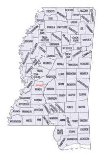 Mississippi County map