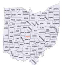 Ohio County map