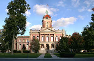 Elkhart County, Indiana Courthouse