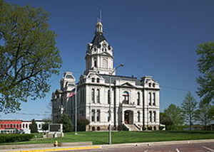 Parke County, Indiana Courthouse