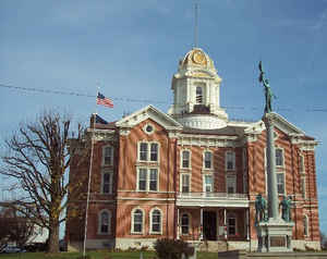 Posey County, Indiana Courthouse